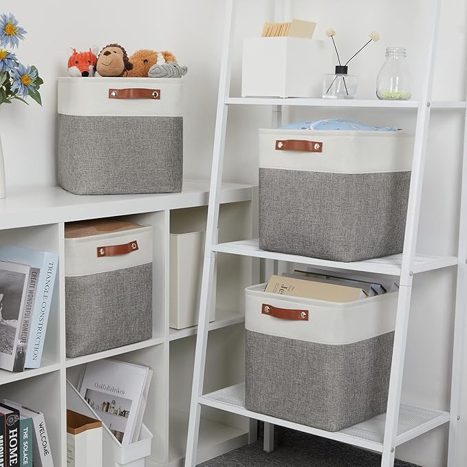 DULLEMELO [Set of 4 Storage Cubes Baskets - Image 4