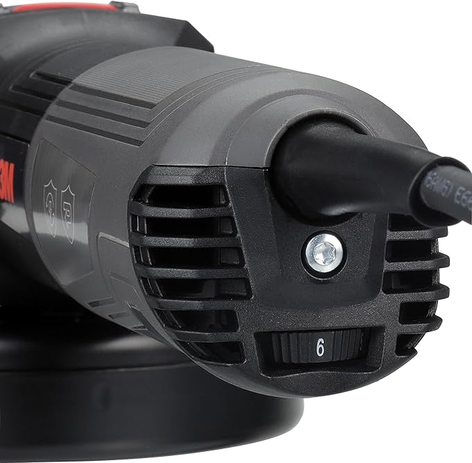 3M Electric Angle Grinder, 4.5-5 in Slide Switch, - Image 7