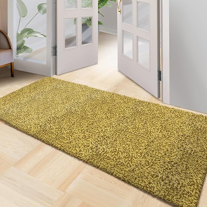 Premium Microfiber Indoor Door Mat – 36"x72" Washable Entry Mat, Waterproof by RugMast