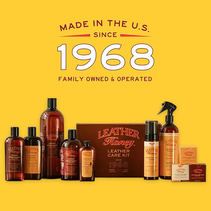 Leather Honey Conditioner Wipes: Restore Leather On-The-Go. Protect & Condition - Image 4