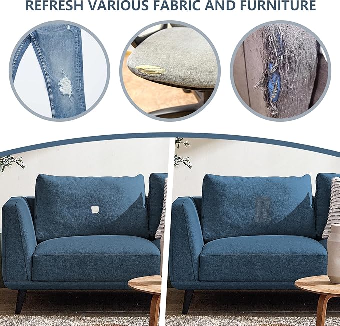 Fabric Repair Patches, Linen Repair Tape Self-Adhesive Fabric Patches Durable - Image 2