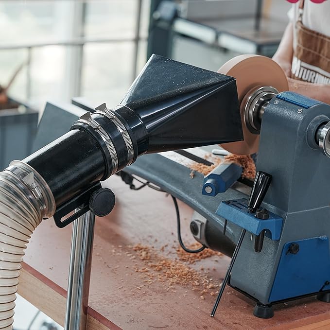 Dust Extraction Hood with Flexible Rubber Cuff - Image 2