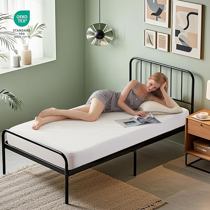 BEDLORE Waterproof Twin XL Mattress Protector, Noiseless Mattress Cover - Image 3