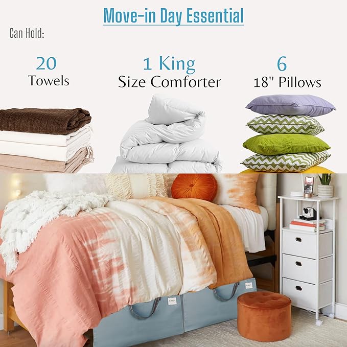 VENO 4 Pack Moving and Storage Bags, Heavy Duty, Alternative to Moving Boxes - Image 4
