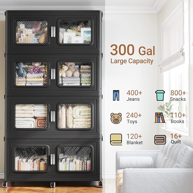 BROVIEW 1200 Qt Stackable Storage Bin - Image 7