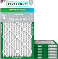Filterbuy 20x32x1 Air Filter MERV 8 Dust Defense Replacement, Electrostatic by Filterbuy