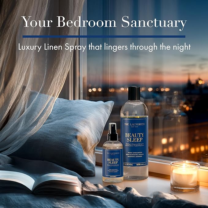 The Laundress Beauty Sleep Fabric Spray, Wrinkle Release Spray, Pillow Spray - Image 7