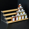 nianfeng Tiered Spice Rack, 4-Tier Spice Pantry Kitchen Cabinet Organizer by nianfeng