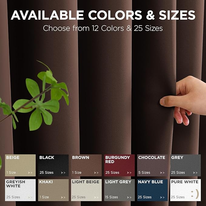Joydeco Blackout Door Curtain for Doorway Privacy 78 Inches Long, Grommet - Image 8