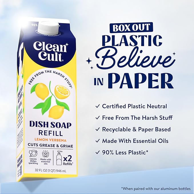 Cleancult Dish Soap Liquid Refills - Image 2
