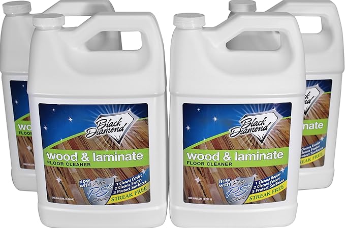 Black Diamond Stoneworks Wood & Laminate Floor Cleaner- Ready to Use Non-Toxic by BlackDiamondStoneworks