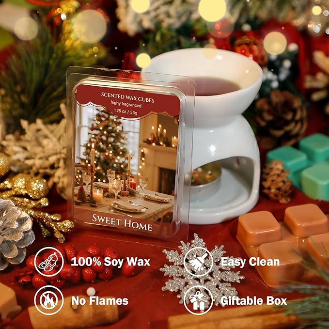 SCENTORINI Christmas Wax Melts, Scented Wax Melts 6 Pack - Image 5