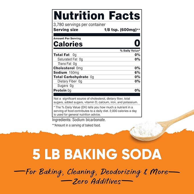 Nutricost Pantry Baking Soda - Image 2