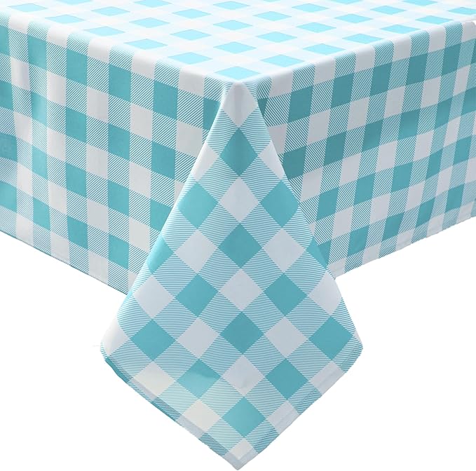 Classic Gingham Tablecloth Fabric - Image 7
