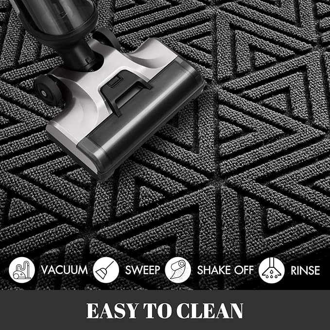Yimobra Large Door Mat 36x24, All-Weather Waterproof Non-Slip Welcome Matt - Image 7