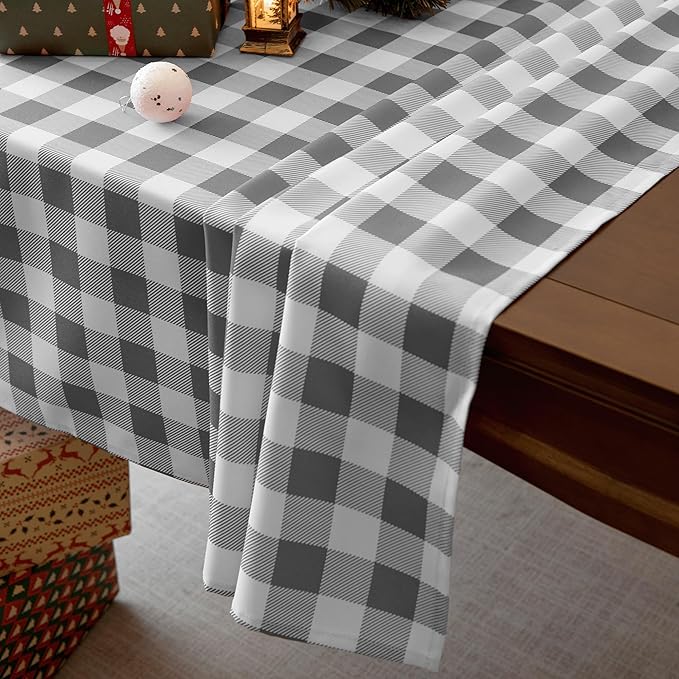 Classic Gingham Buffalo Tablecloth Fabric - Image 3
