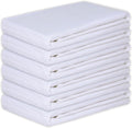 Kitchen Towels Set of 6 Soft Premium Cotton Highly Absorbent Dish Towels 18x28 by Gratico