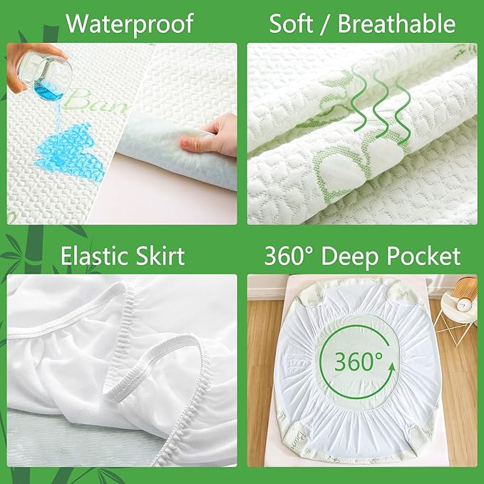 GOONIK Full Size Mattress Protector - Image 5