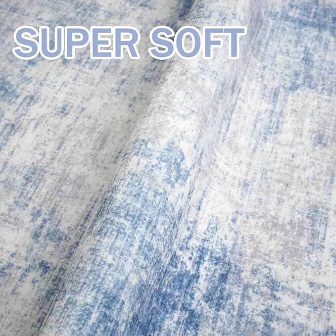 IOHOUZE Abstract Area Rugs 6x9 Ft Washable Rugs - Image 6