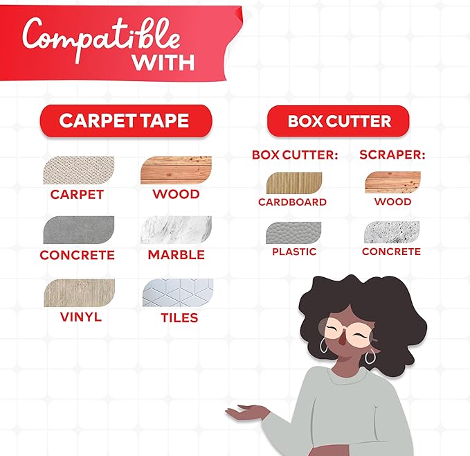 XFasten Double Sided Carpet Tape - Image 4