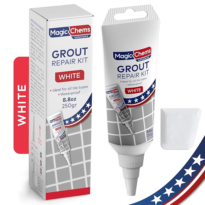 Tile Grout Repair, Grout Filler Tube Repair Kit, Tile Grout Paint, Grout Sealer by MagicChems