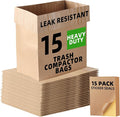 Calvana Super Strong Compactor Bags, Heavy-Duty Kitchen Paper Trash Bags by Calvana
