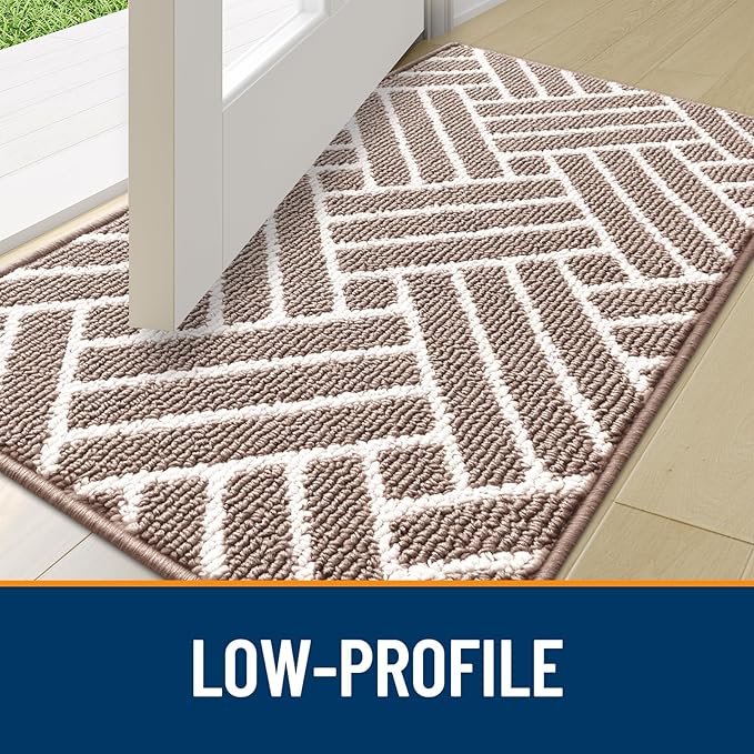 OLANLY Large Indoor Door Mat, 59x35 Inch, Dirt Resistant and Absorbent - Image 4