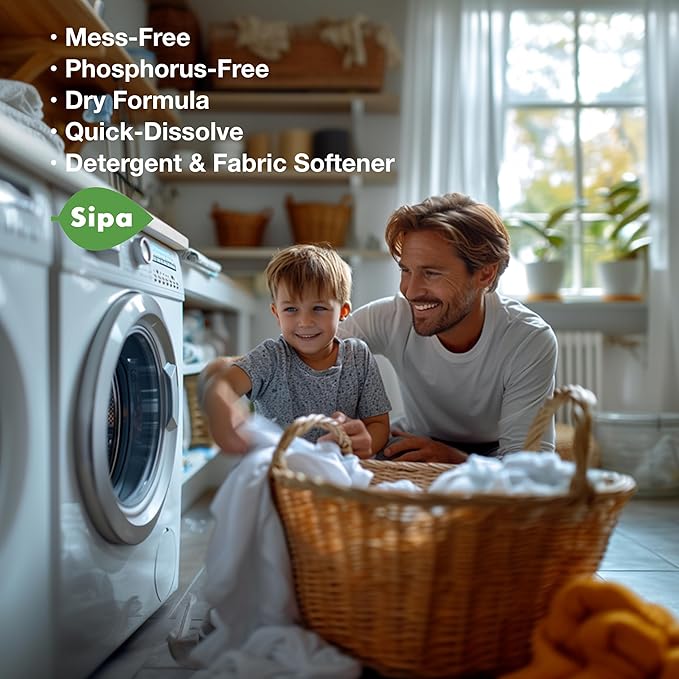 Pack of 5 SIPA Laundry Detergent Sheets Bag - Image 7