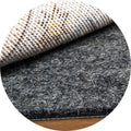 BAGAIL Felt and Natural Rubber Backing Rug Pads 1/4” Thick, Round 8 Ft Non Slip by BAGAILBASICS