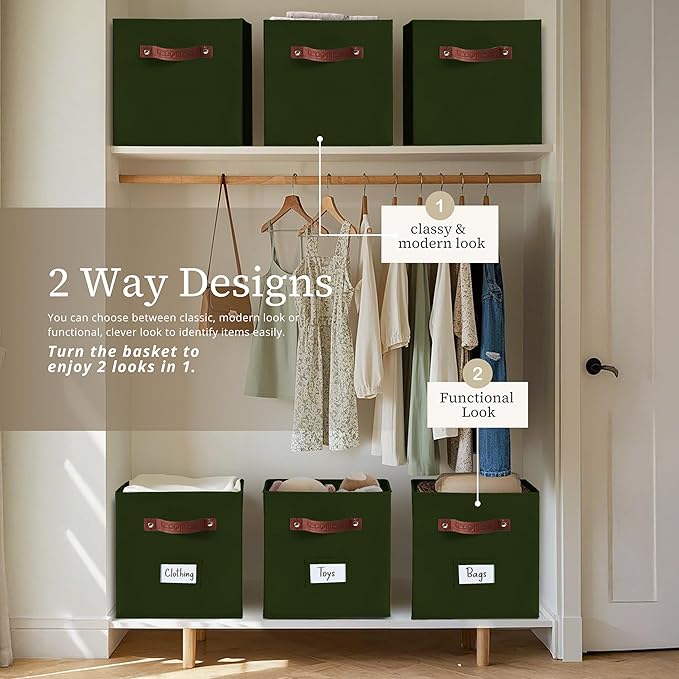 DECOMOMO Storage Bins, Cube Storage Bin - Image 4