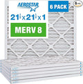 Aerostar 21.5x21.5x1 MERV 8-6 Count by AirFiltersDelivered