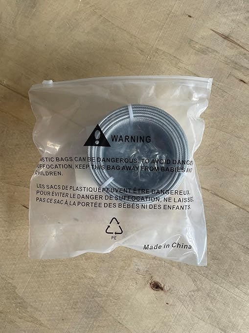 1/8" Wire Rope Kit, 100 Ft PVC Coated Steel Cable Guide Wire Tensioner Strainer - Image 9