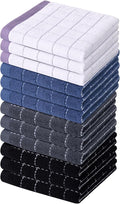Homaxy 100% Cotton Terry Kitchen Dish Cloths, Ultra Soft and Absorbent Dish by Homaxy