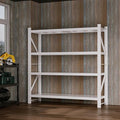Heavy Duty Warehouse Shelving 4-Tier Industrial Steel Storage Shelves, 2600LB by Unknown