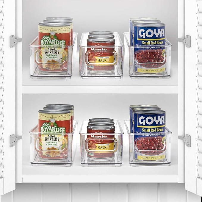 Sorbus Stackable Refrigerator Organizer Bins - Image 7