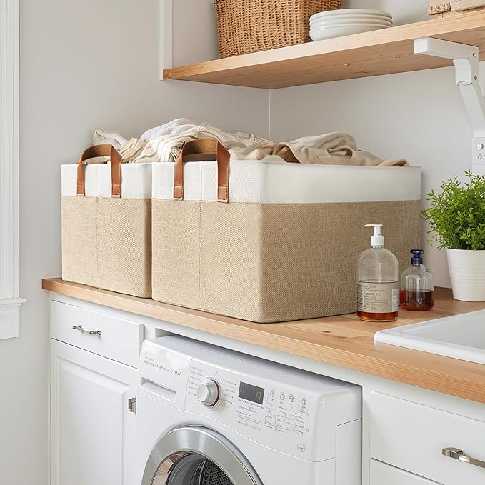 GRANNY SAYS Storage Baskets for Shelves, Closet Organizer Bins, Clothes Storage - Image 4