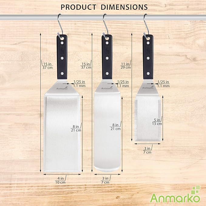 Stainless Steel Spatula Set - Image 6