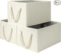 StorageWorks Storage Baskets for Shelves, Foldable Fabric Closet Storage Bins by StorageWorks