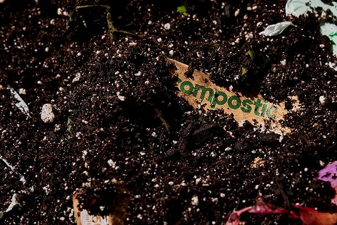 Compostic Home Compostable Trash Bags, 13 Gallon Tall Kitchen Rubbish Bags - Image 8