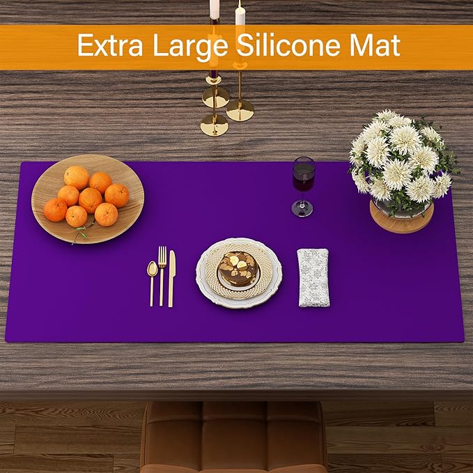 Quality Silicone Table Mat 47x24 Inch - Image 4