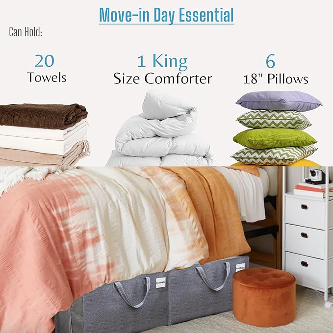 VENO 8 Pack Moving and Storage Bags, Heavy Duty, Alternative to Moving Boxes - Image 4