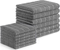 Homaxy Microfiber Kitchen Towels and Dishcloths Set, 12 Pack Soft and Absorbent by Homaxy