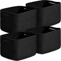 Small Storage Baskets for Organizing Shelves, Cotton Rope Basket for Storage by Unknown