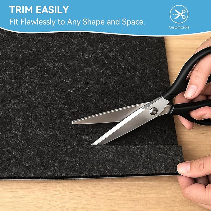 Warmstar 10x14 FT Non Slip Rug Pad, 100% Waterproof Felt Rug Pad - Image 6