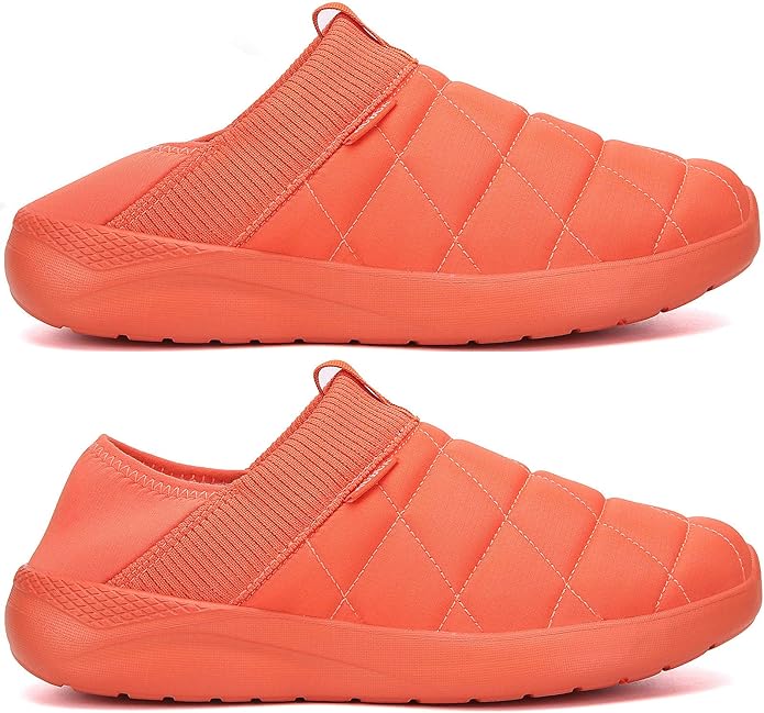KUBUA Slippers for Men and Womens Indoor House Shoes Plush Slip on Outdoor - Image 2