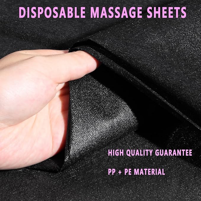 Disposable Bed Sheets 50 Pcs 31" x 71" Massage Table Sheets Non Woven Fabric - Image 4