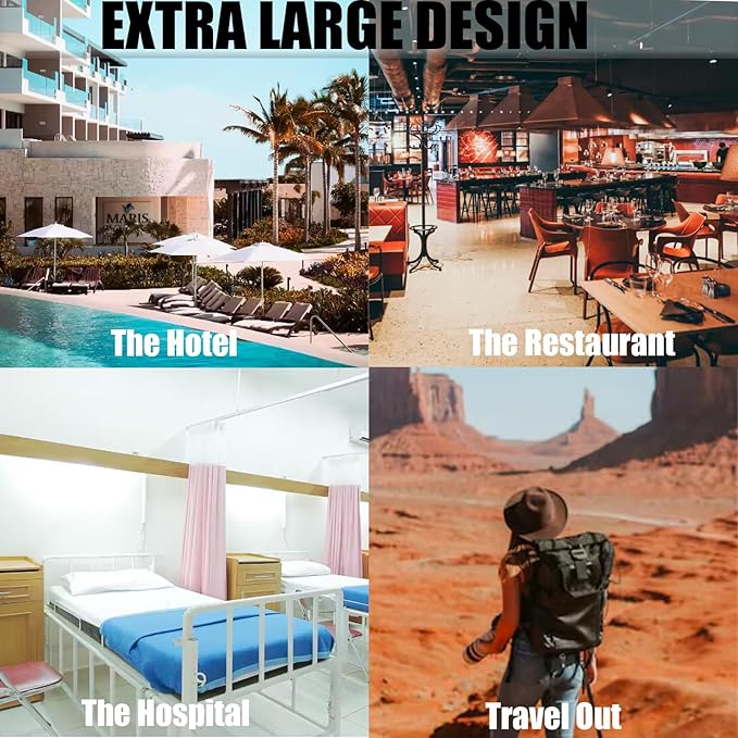 50 Pack Toilet Seat Covers Disposable 16x24 Inch XL Portable Toilet Liners - Image 7
