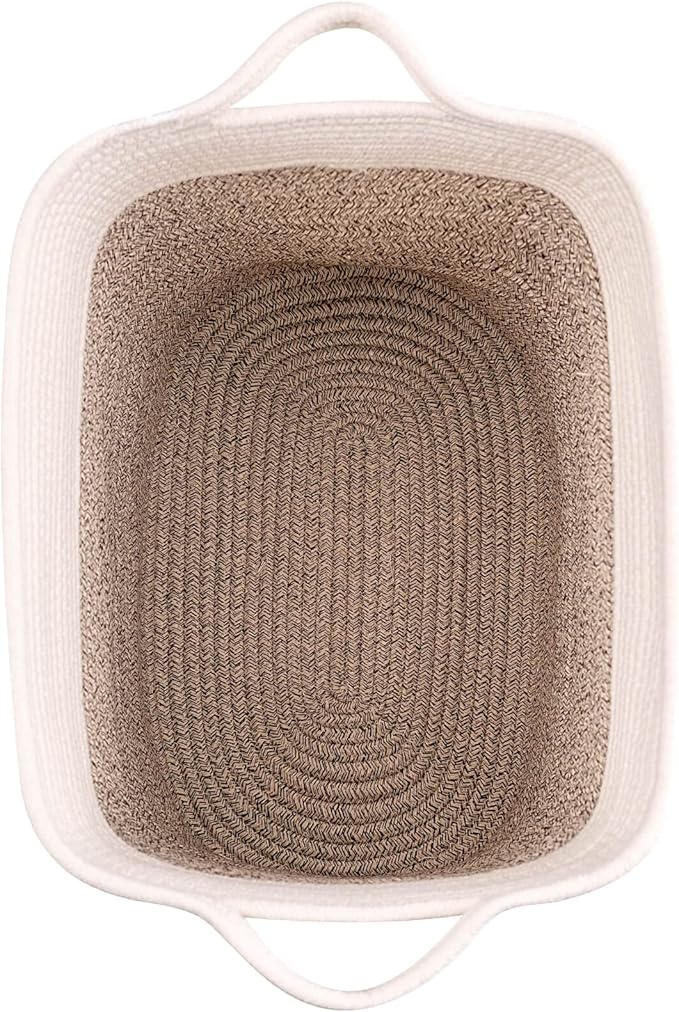 Medium and Large Woven Basket//With Handle, Used - Image 6
