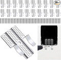 Drywall Repair Clips, 20 Pack Stainless Steel Wall Patch Kit by AdventureBuiltHomePerfected
