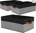 3 Pack Large Capacity Storage Bins Closet Organizer by Gowee